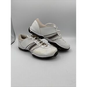 Nike Delight Women's Golf Shoes US‎ 5.5 White/Brown 418355-122